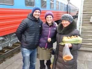 Support the local economy and buy food from the locals on the platforms
