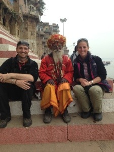 Finding friends by the Holy river
