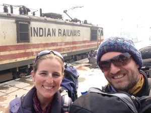 Great trains... too much luggage!