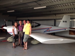 Just looking with Mum and  Dad as windy weather stopped play...