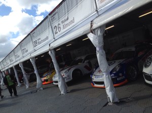 Porsche's on display