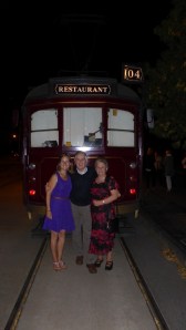 With Mum and Dad by Tram number 4