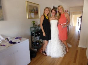 Lucy and Sam - my two British friends