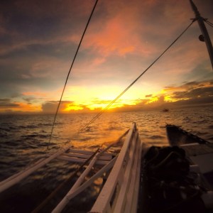 Dawn on a dive boat - does life get any better?