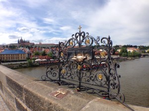 The site where Jan was thrown to his watery grave