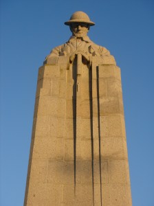 Vancouver Corner Memorial to the first ever mustard gas attack