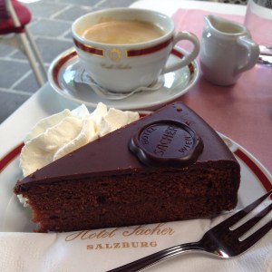 Sacher torte, yum!!