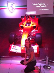 Natalie in the Hall of Champions