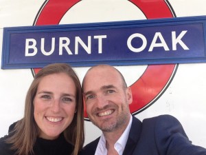 The smiles will stop and silence ensues as the train pulls up