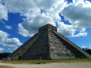 Channelling the powers from above, El Castillo as it is know to the locals