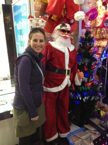 Some of the markets in China trying to get festive