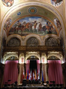 The Vienna Military Museum was the setting for our incredible Mozart recital