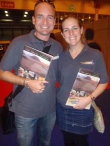 Travel Show work mode. Getting ready to do what we love most, talk about travelling!