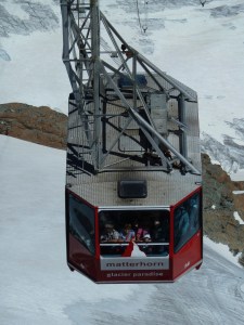 An icy fate awaits Bond's enemy around Zermatt