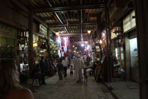Many of the once thriving souks geared towards tourists are now near empty. Great when searching for a bargain