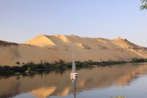 Sailing down the Nile, Agatha Christie style