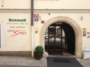 The entrance to the Bernard Beer Spa